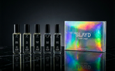Slayd Look Legit Alpha Men discovery perfume set with five 20ml bottles, featuring extrait de parfum for men.