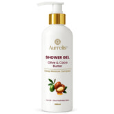 Aurrelis Olive & Coco Butter Shower Gel - 200ml | Deep Moisturizing Body Wash