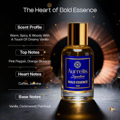 Aurrelis Signature Duo UNISEX Perfumes Combo – Aqua Splash + Bold Essence 50ML Each + FREE Discovery Pack | Long Lasting Luxury Perfume Set