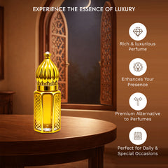 Taahara Sahara Oud Perfume | Spicy Woody Luxury | Desert-Inspired Fragrance