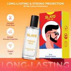 Slayd Chrome Blue Pocket Perfume – Extrait De Parfum 20 ML