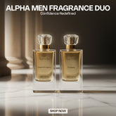 Aurellis Alpha Men Fragrance Duo – Crown Imperial Reserve | Luxury Extrait De Parfum Set for Men | 55ML x2