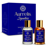Aurrelis Signature Combo Pack of 2 – Aqua Splash & Flame & Amber | Extrait De Parfum | 50 ML Each