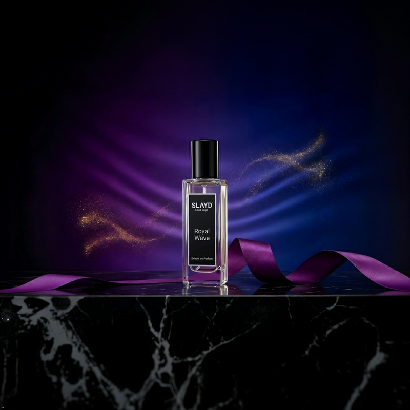 Aurrelis Parfum SLAYD LOOK LEGIT universal signature perfume discovery set with three 20ml extrait de parfum bottles in a gift box