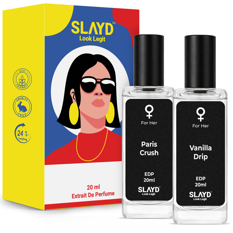Slayd Her Signature Duo Perfume for Women – Pack of 2