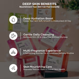 Slayd Amazing Gel Soap Bars Combo Pack (6x100g) | Herbal Bath Soaps with Neem, Aloe Vera, Rose, Nargis & Oud | Natural Skin Cleansing & Moisturizing Bar