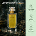 Aurrelis DYNASTY | Luxury Eau De Parfum 55ML | Long-Lasting Royal Fragrance | For Men & Women