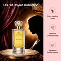 Aurellis Royal Queen’s Secret + Dynasty Extrait De Parfum Duo | Luxury Unisex Perfume Set | 55 ML x 2