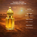 Taahara Sahara Oud Perfume | Spicy Woody Luxury | Desert-Inspired Fragrance