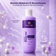 Aurrelis Crystal Pear Hydrating Body Wash bottle with clear liquid, featuring a white cap and elegant label design.