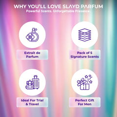 Slayd Everyday Luxury Unisex Perfume – Pack of 5