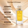 Aurrelis CROWN | Luxury Eau De Parfum 55ML | Royal Long-Lasting Fragrance | For Men |