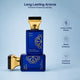 Aurrelis Signature Extrait De Parfum gift set with Aqua Splash and First Love perfumes, 55ml each, long-lasting unisex fragrances.