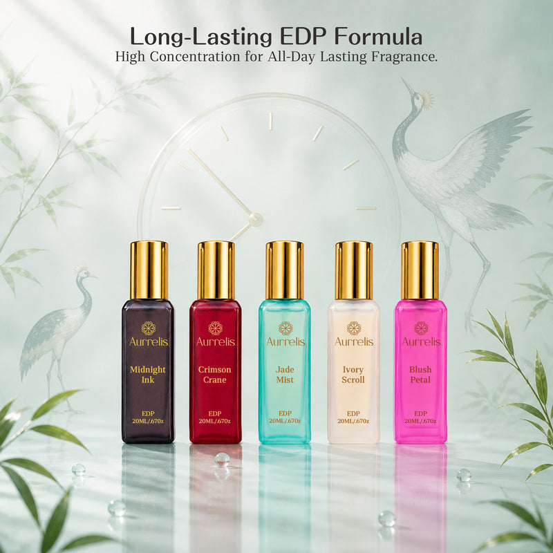 Aurrelis Gonbi Collection Perfume Set (Pack of 5 x 20ml) | Luxury Fragrance Gift Set for Men & Women | Long Lasting Premium Extrait De Parfum Combo