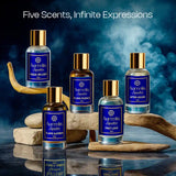 Aurrelis Signature Combo Pack of 5 – Aqua Splash, Flame & Amber, Bold Essence, First Love & After Hours | Extrait De Parfum | 50 ML Each