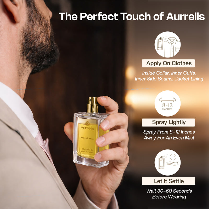 Aurrelis Crown + Majestic Elixir Perfume Combo for Men & Women | Luxury Long Lasting Eau De Parfum Duo