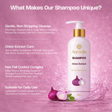 Aurrelis Onion Extract Shampoo - 200ml