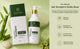 Aurrelis Green Bamboo Strength Shampoo bottle, nourishing hair cleanser for strengthening and smooth, healthy hair, 300 ML.