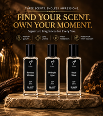 Slayd Look Legit Universal Signature Discovery Set | Extrait De Parfum | Unisex | Pack of 3 × 20ML (60ML)