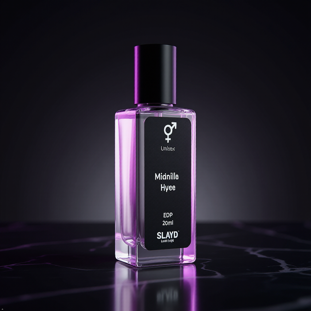 Slayd Look Legit unisex perfume gift set with five 20ml extrait de parfum bottles, stylish packaging, and diverse fragrances.