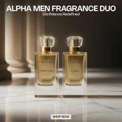 Aurellis Alpha Men Fragrance Duo – Crown Imperial Reserve | Luxury Extrait De Parfum Set for Men | 55ML x2