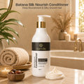 Aurrelis Batana Silk Coconut Conditioner | Deep Nourishing & Smoothing Hair Conditioner for Soft Silky Hair | 300 ML