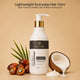 Aurrelis Batana Silk Coconut Conditioner bottle, deep nourishing hair conditioner for soft, silky hair, 300 ml.