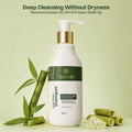 Aurrelis Green Bamboo Strength Shampoo | Strengthening & Nourishing Hair Cleanser for Smooth Healthy Hair | 300 ML