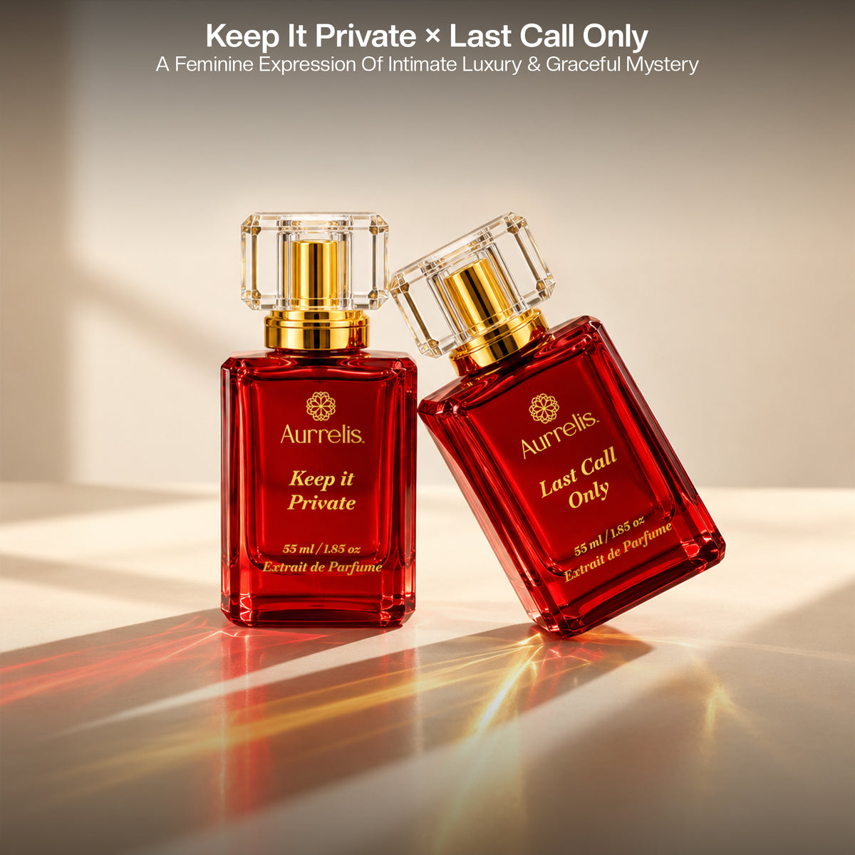 Aurrelis Oud Prive Collection perfume gift set with luxurious unisex extrait de parfum in a 110 ml bottle, elegant and long-lasting.