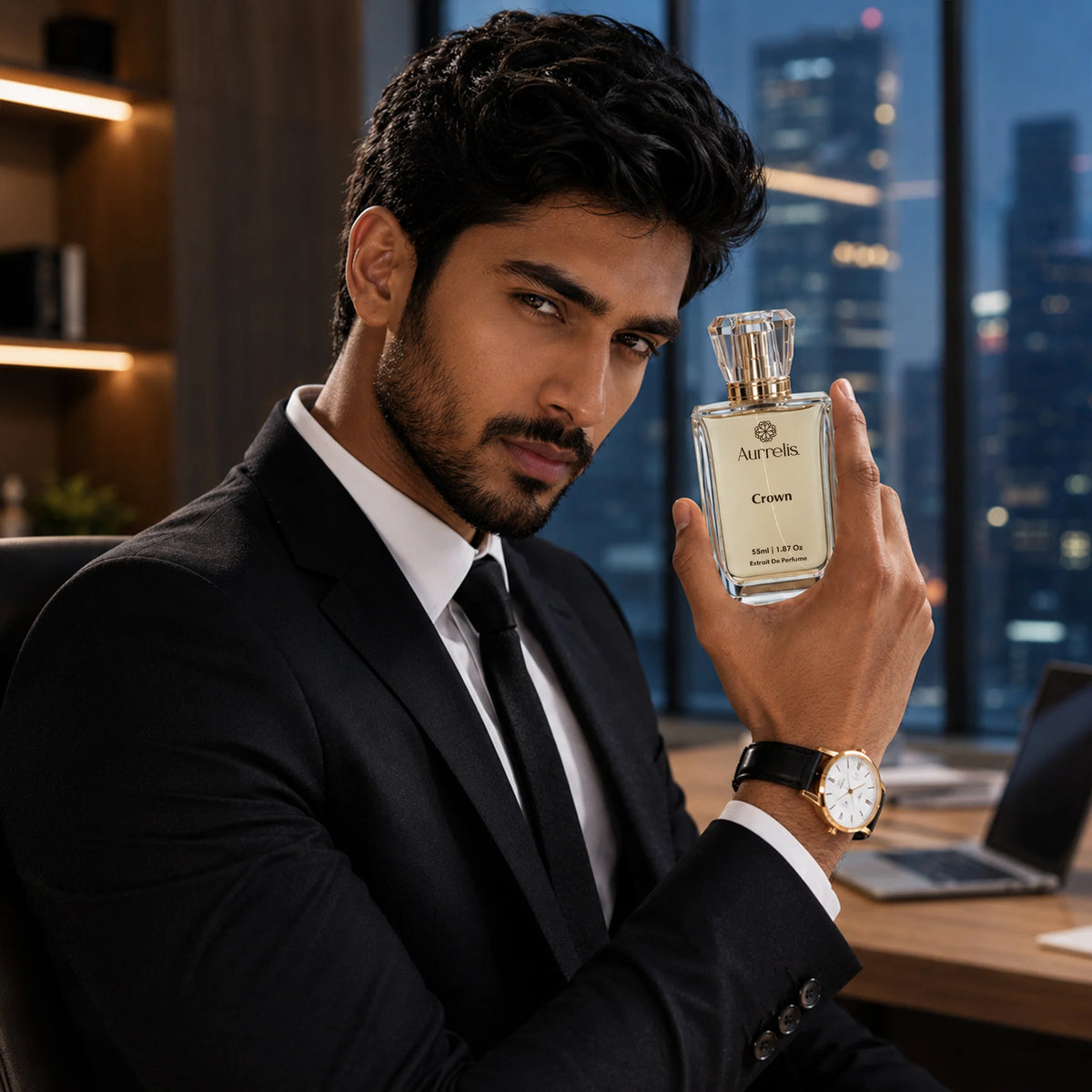 Aurrelis Royale Collection - Crown | Luxury Extrait de Parfum | Premium Long-Lasting Fragrance for Unisex 55 ml