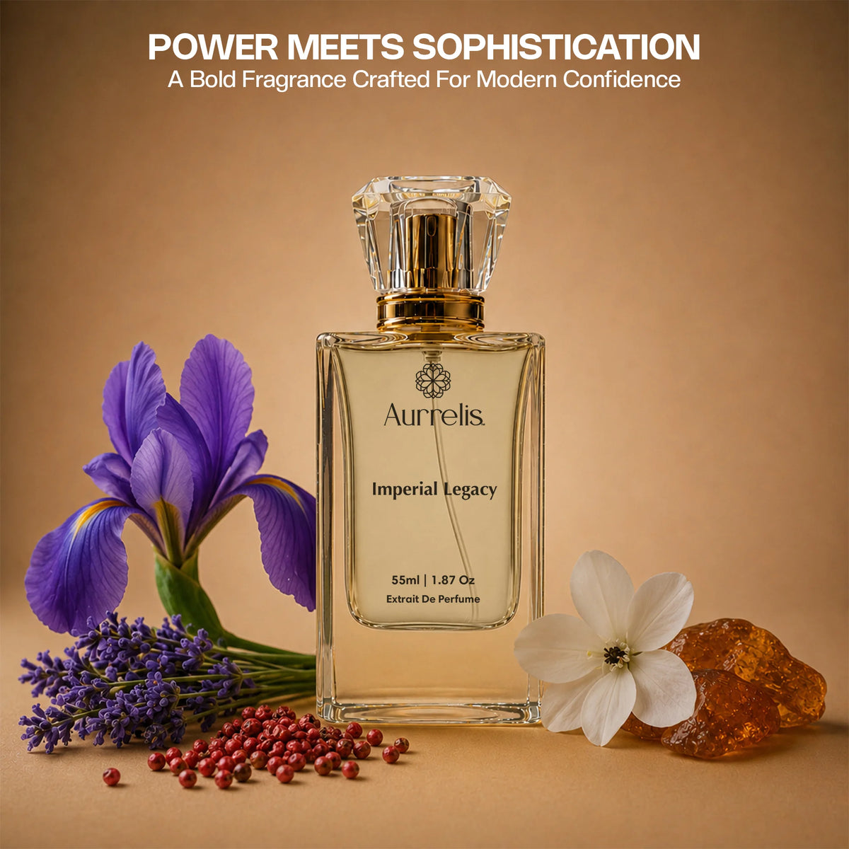 Aurrelis Royale Collection - Imperial Legacy | Luxury Extrait de Parfum | Premium Long-Lasting Fragrance for Unisex 55 ml (Copy)