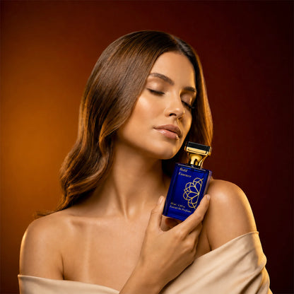 Aurrelis Signature Collection Bold Essence & Flame amber perfume gift set, luxurious unisex extrait de parfum 110 ml.