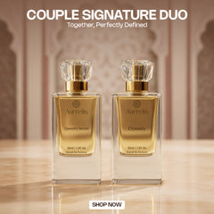 Aurellis Royal Queen’s Secret + Dynasty Extrait De Parfum Duo | Luxury Unisex Perfume Set | 55 ML x 2
