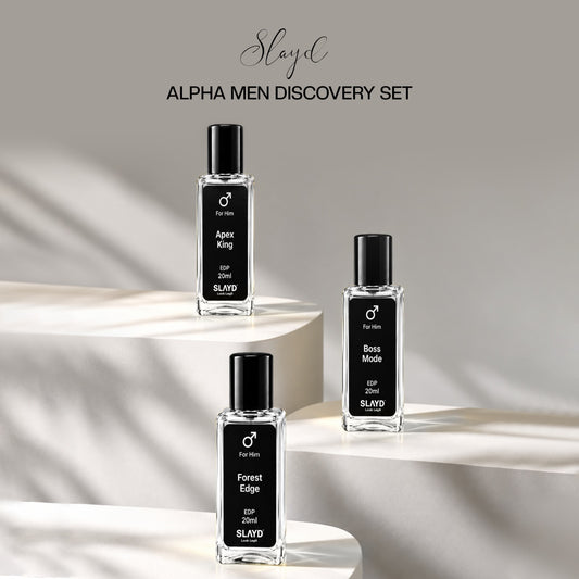 Slayd Look Legit Alpha Men Discovery Set | Extrait De Parfum | For Men | Pack of 3 × 20ML (60ML)