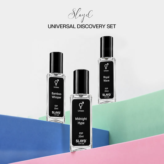 Slayd Look Legit Universal Signature Discovery Set | Extrait De Parfum | Unisex | Pack of 3 × 20ML (60ML)