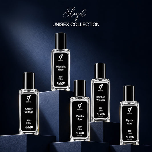 Slayd Look Legit Unisex Perfume Discovery Set | Extrait De Parfum | Pack of 5 × 20ML (100ML)